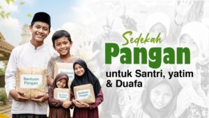 Sedekah Pangan untuk Santri, Yatim, dan Duafa